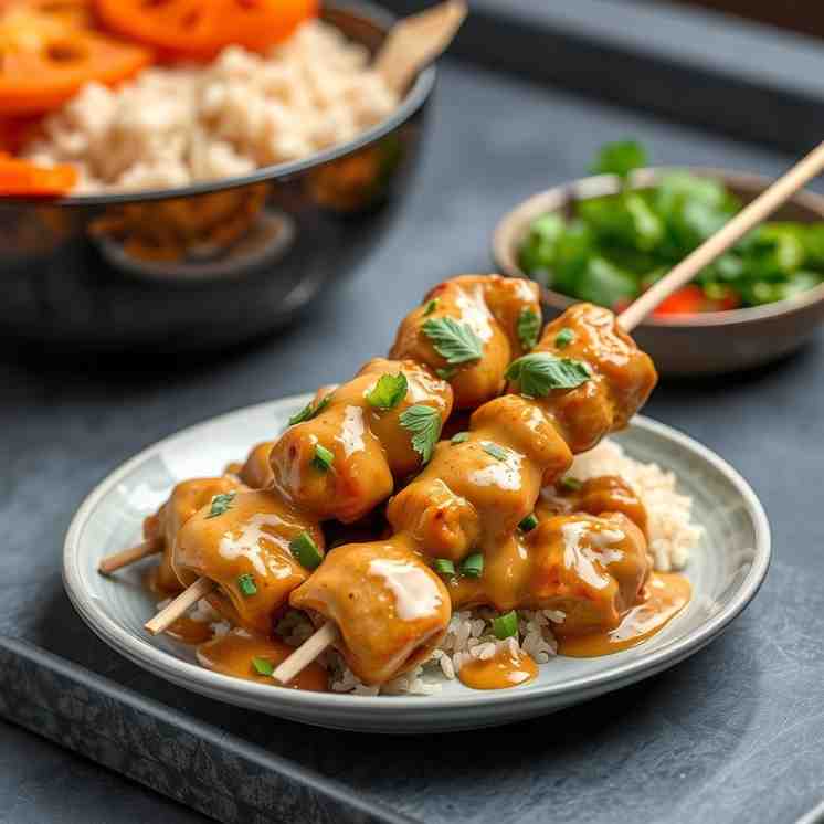 Brunei's Best Peanut Butter Chicken Recipe (Satay)